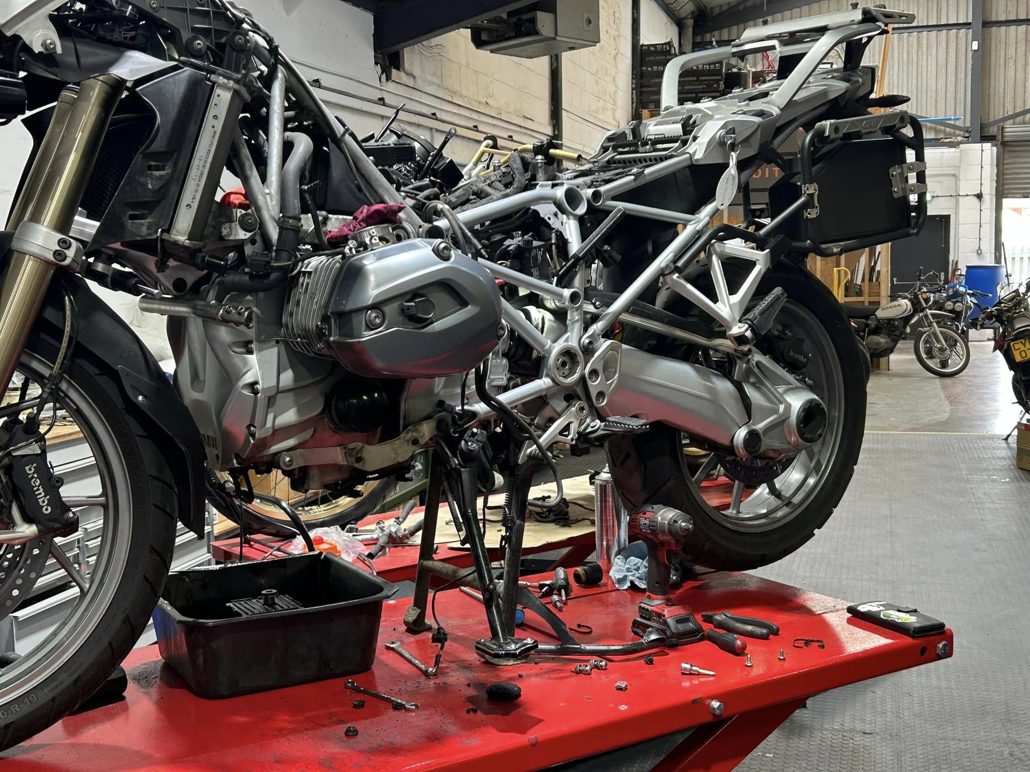 My GS Stator being fixed