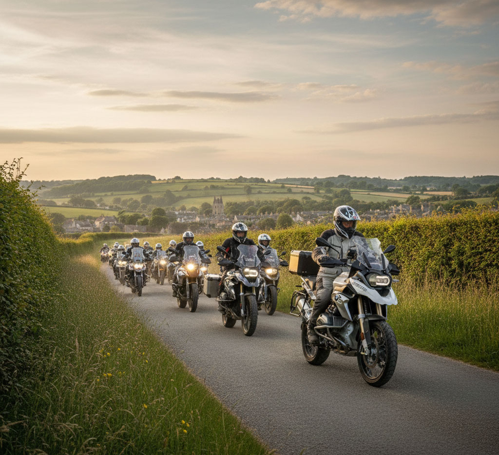 Touring and group riding.